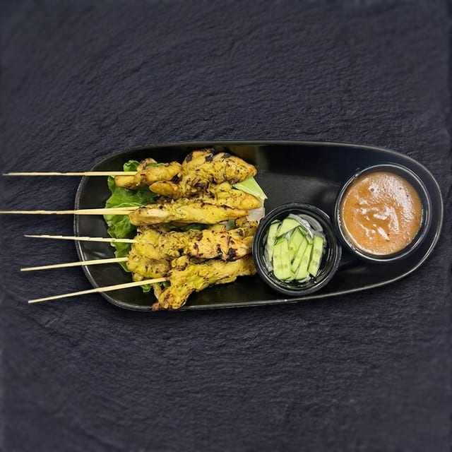 Grilled Chicken Satay.